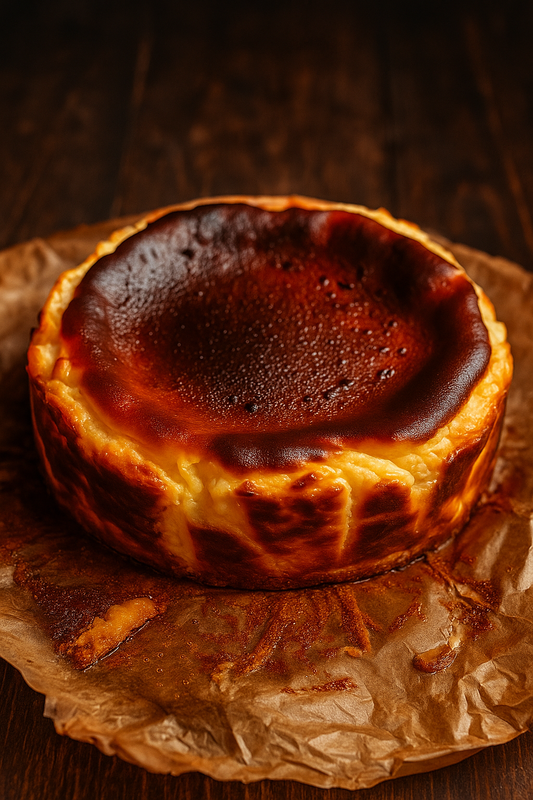Basque cheesecake 