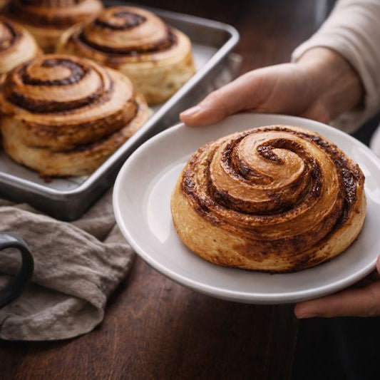 Sourdough Cinnamon Rolls - Fresh, Gooey, with Optional Cream Cheese Frosting